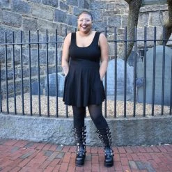 DRESSES Simple Skater Dress FOXBLOOD 7 DRESSES Simple Skater Dress FOXBLOOD