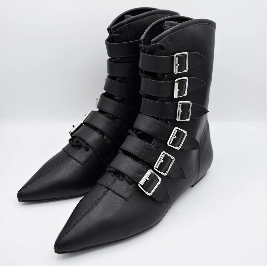Strangecvlt SHOES & BOOTS RESTOCKED! Coven Pike Flat Boot -STRANGE CVLT 3 Strangecvlt SHOES & BOOTS RESTOCKED! Coven Pike Flat Boot -STRANGE CVLT