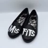 Strangecvlt Misfits Embroidered Lydia Flat STRANGE CVLT SALE ITEMS