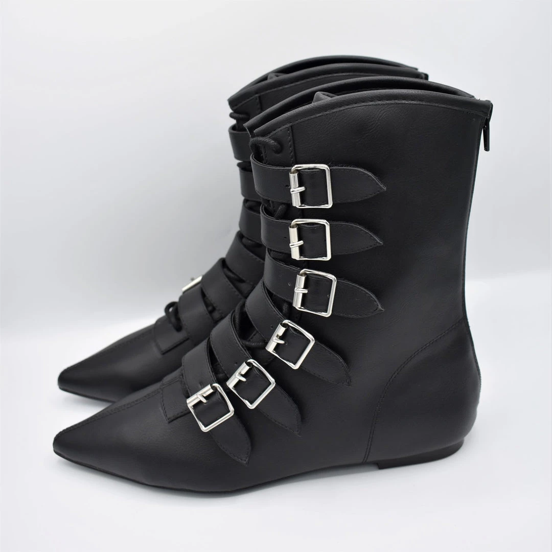 Strangecvlt SHOES & BOOTS RESTOCKED! Coven Pike Flat Boot -STRANGE CVLT 4 Strangecvlt SHOES & BOOTS RESTOCKED! Coven Pike Flat Boot -STRANGE CVLT