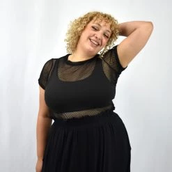 White Birch NEWEST ITEMS Gabby Black Sports Bra