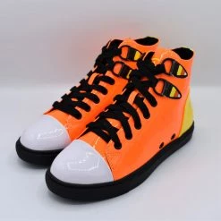Strangecvlt Candy Corn Chelsea Hightop Sneaker STRANGE CVLT