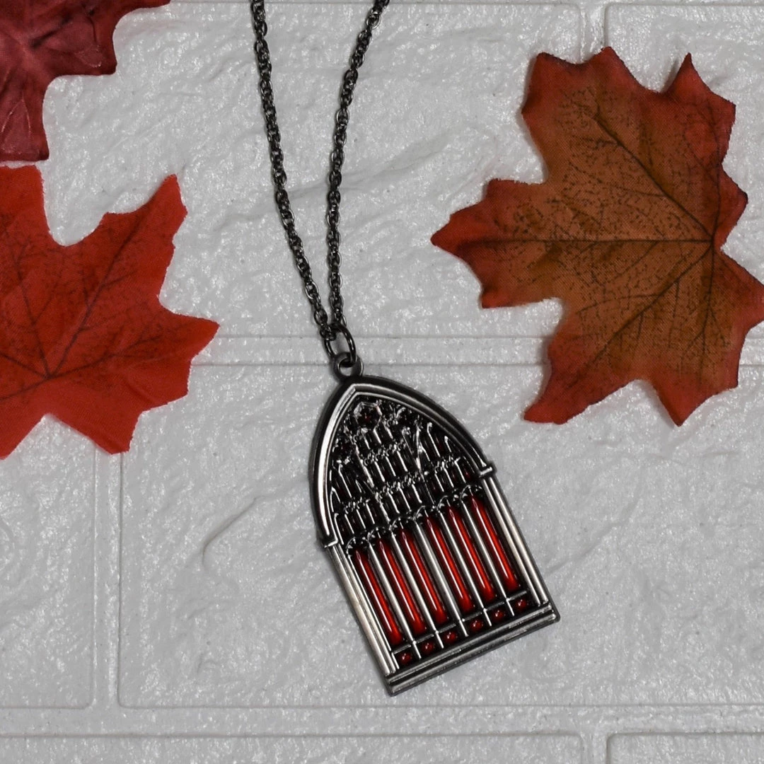 Die With Your Boots On Window Over Salem Necklace- EXCLUSIVE COLLAB W/ DEMONIC PINFESTATION! 4 Die With Your Boots On Window Over Salem Necklace- EXCLUSIVE COLLAB W/ DEMONIC PINFESTATION!