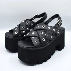 NEWEST ITEMS Ashes Platform Slingback Sandal DEMONIA