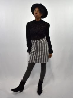 White Birch NEWEST ITEMS Sunstone Striped Denim Skirt 15 White Birch NEWEST ITEMS Sunstone Striped Denim Skirt