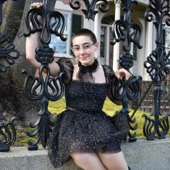 Unique Vintage Funfetti Dots Flair Skirt