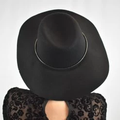 Olive & Pique Maya Wide Brim Wool Hat