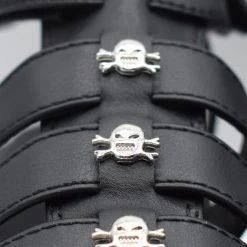 Gladiator Skull Stud Sandal DEMONIA