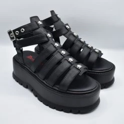 Gladiator Skull Stud Sandal DEMONIA