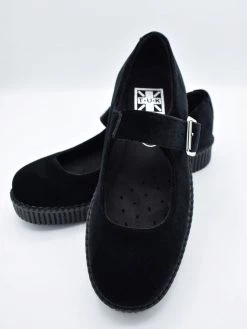 Apparition Velvet Mary Janes (Black) - T.U.K. SALE ITEMS 13 Apparition Velvet Mary Janes (Black) - T.U.K. SALE ITEMS