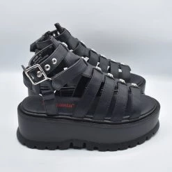 Gladiator Skull Stud Sandal DEMONIA