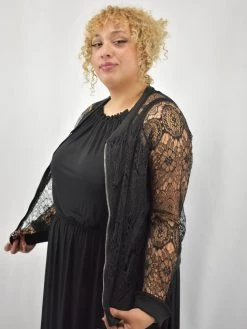 White Birch Neoscona Black Lace Jacket