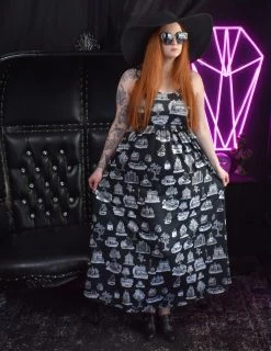 DWYBO Manning Collab DRESSES PREORDER From Salem, With Love Maxi Dress BRETT MANNING COLLAB