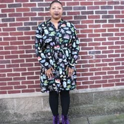 DRESSES Cryptids Shirt Dress PRETTY SNAKE