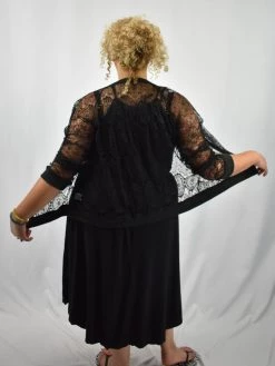 White Birch Neoscona Black Lace Jacket