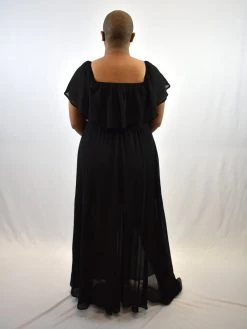 Sweet Lovely Georgiana Off Shoulder Chiffon Dress