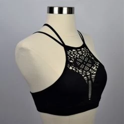 Leto Accessories Blooming Bralette