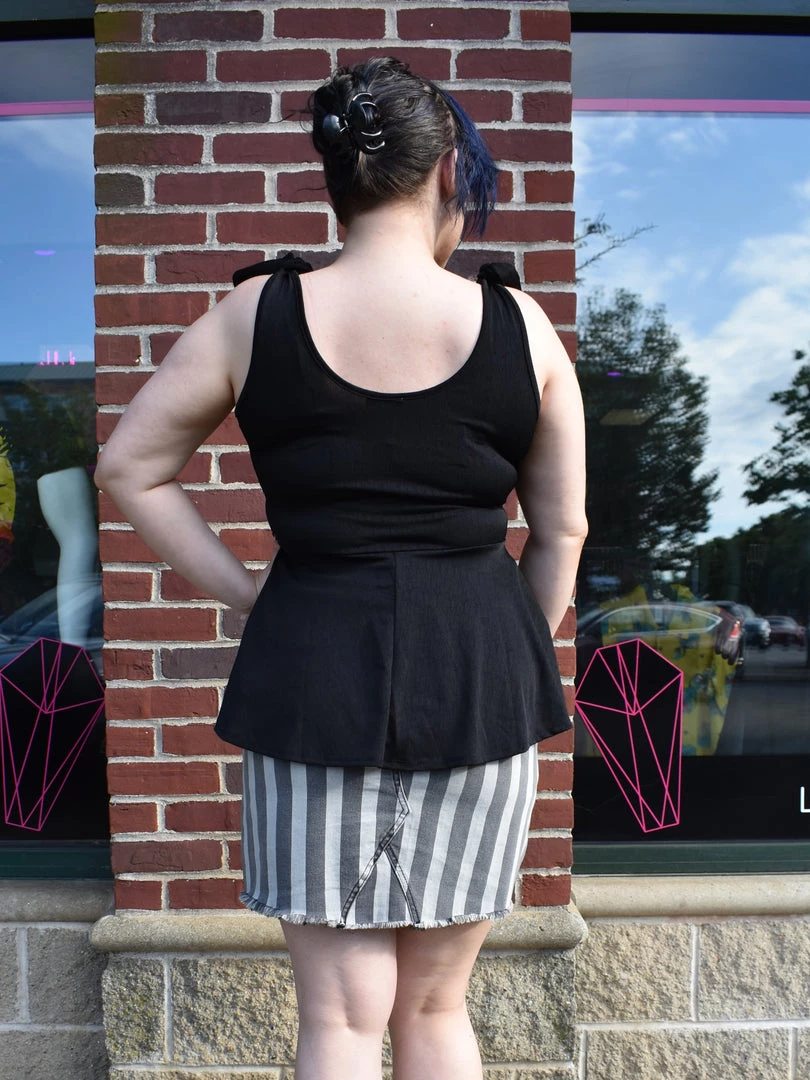 White Birch NEWEST ITEMS Sunstone Striped Denim Skirt 5 White Birch NEWEST ITEMS Sunstone Striped Denim Skirt