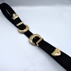 Anzell Gilded Double Buckle Belt PLUS NEWEST ITEMS