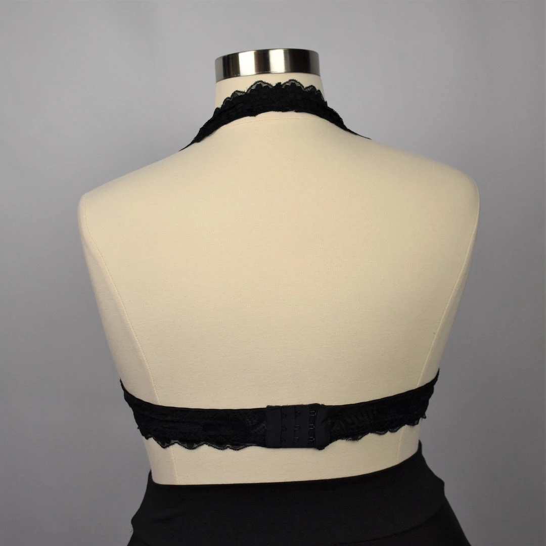 Leto Accessories BRALETTES Lace Halter Bralette 8 Leto Accessories BRALETTES Lace Halter Bralette