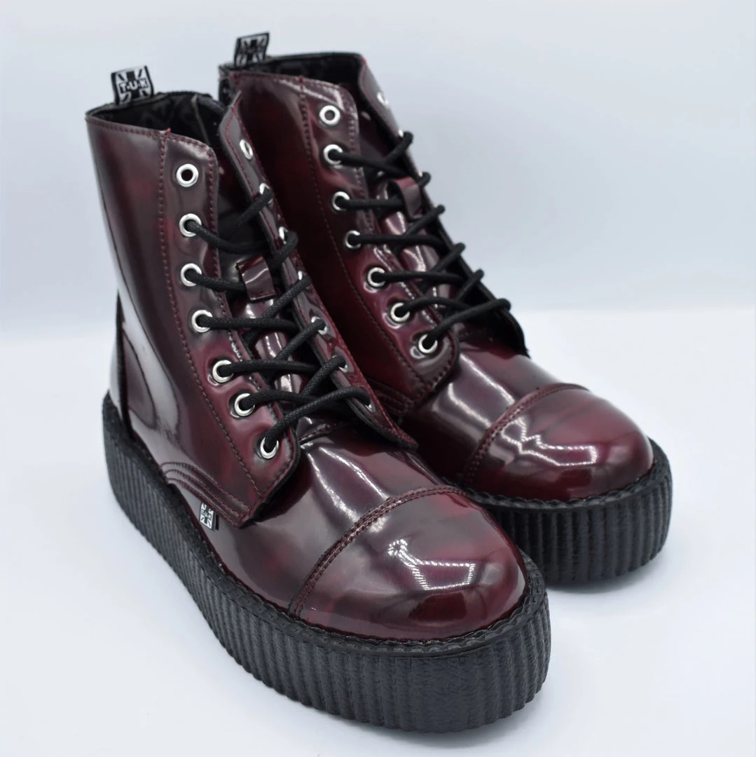 CLEARANCE (Final Sale) All Seeing 7 Eye Boot (Burgundy) - T.U.K. LAST CHANCE! NO RESTOCK! 5 CLEARANCE (Final Sale) All Seeing 7 Eye Boot (Burgundy) - T.U.K. LAST CHANCE! NO RESTOCK!