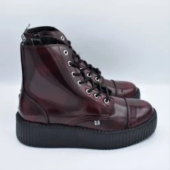 CLEARANCE (Final Sale) All Seeing 7 Eye Boot (Burgundy) - T.U.K. LAST CHANCE! NO RESTOCK! 12 CLEARANCE (Final Sale) All Seeing 7 Eye Boot (Burgundy) - T.U.K. LAST CHANCE! NO RESTOCK!