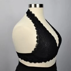 Leto Accessories BRALETTES Lace Halter Bralette 19 Leto Accessories BRALETTES Lace Halter Bralette