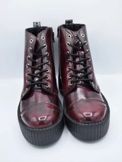 CLEARANCE (Final Sale) All Seeing 7 Eye Boot (Burgundy) - T.U.K. LAST CHANCE! NO RESTOCK!