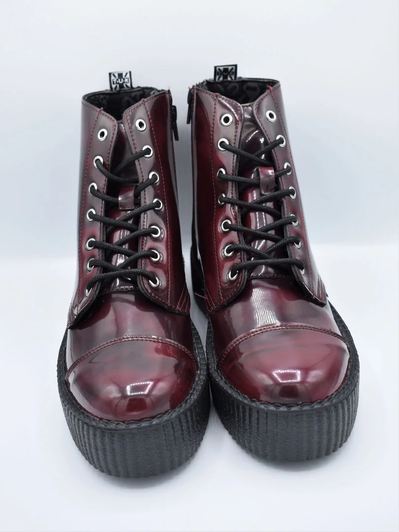 CLEARANCE (Final Sale) All Seeing 7 Eye Boot (Burgundy) - T.U.K. LAST CHANCE! NO RESTOCK! 4 CLEARANCE (Final Sale) All Seeing 7 Eye Boot (Burgundy) - T.U.K. LAST CHANCE! NO RESTOCK!