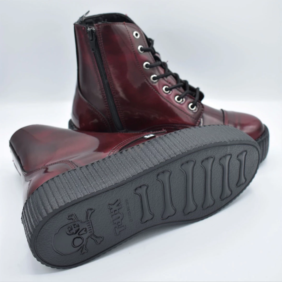 CLEARANCE (Final Sale) All Seeing 7 Eye Boot (Burgundy) - T.U.K. LAST CHANCE! NO RESTOCK! 7 CLEARANCE (Final Sale) All Seeing 7 Eye Boot (Burgundy) - T.U.K. LAST CHANCE! NO RESTOCK!