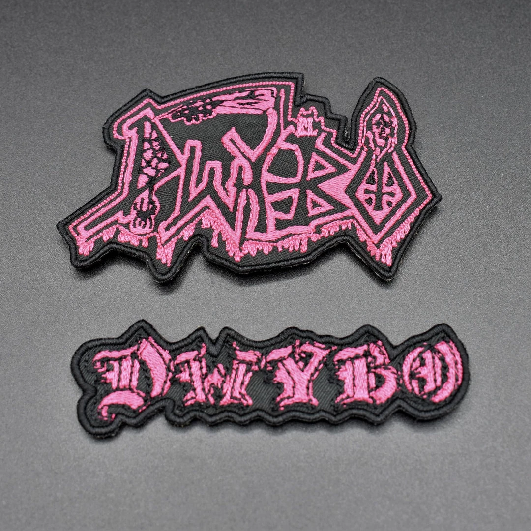 Junkyard Witch DWYBO Band Style Embroidered Patches 3 Junkyard Witch DWYBO Band Style Embroidered Patches