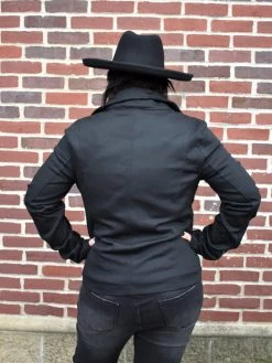 Denim Moto Jacket FOXBLOOD