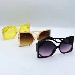 Ocean And Land Art Deco Sunglasses