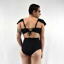 Unique Vintage Frida Ruffle Cap Sleeve Swim Top 7 Unique Vintage Frida Ruffle Cap Sleeve Swim Top