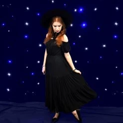 FOXBLOOD Camila Off The Shoulder Maxi Dress