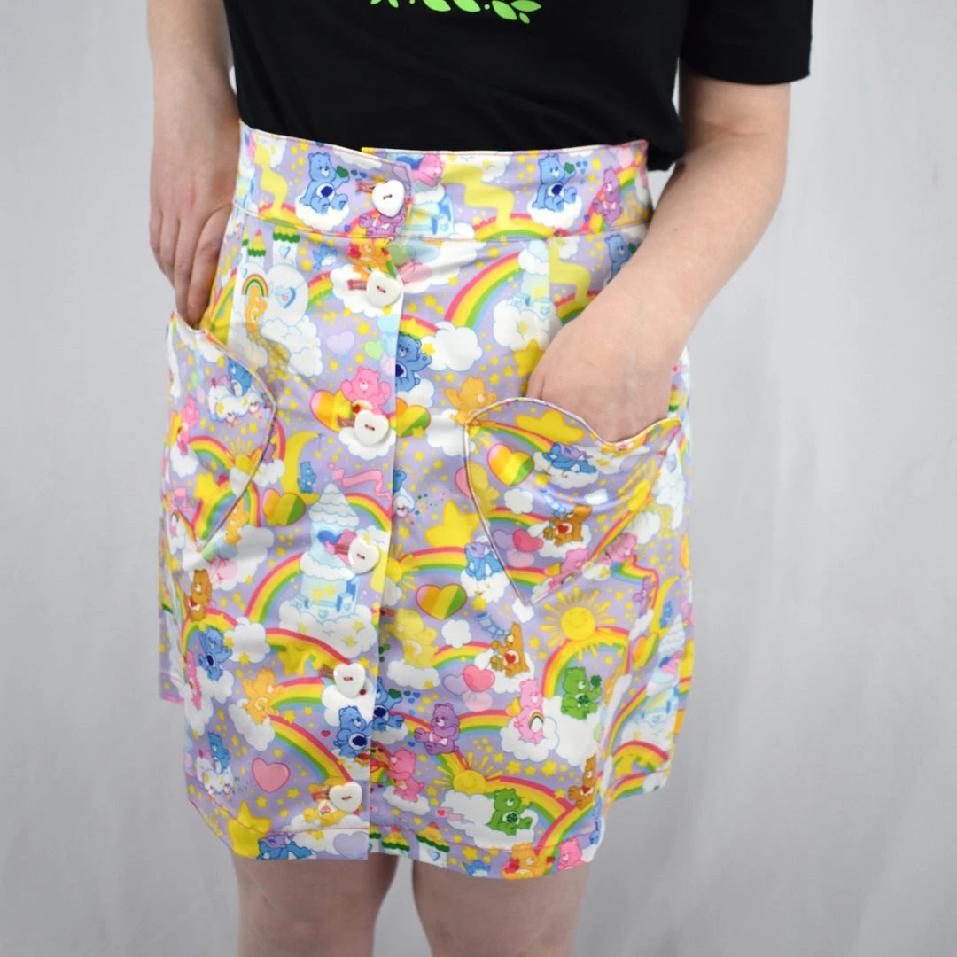 Unique Vintage Care Bears Mini Skirt NEWEST ITEMS 3 Unique Vintage Care Bears Mini Skirt NEWEST ITEMS