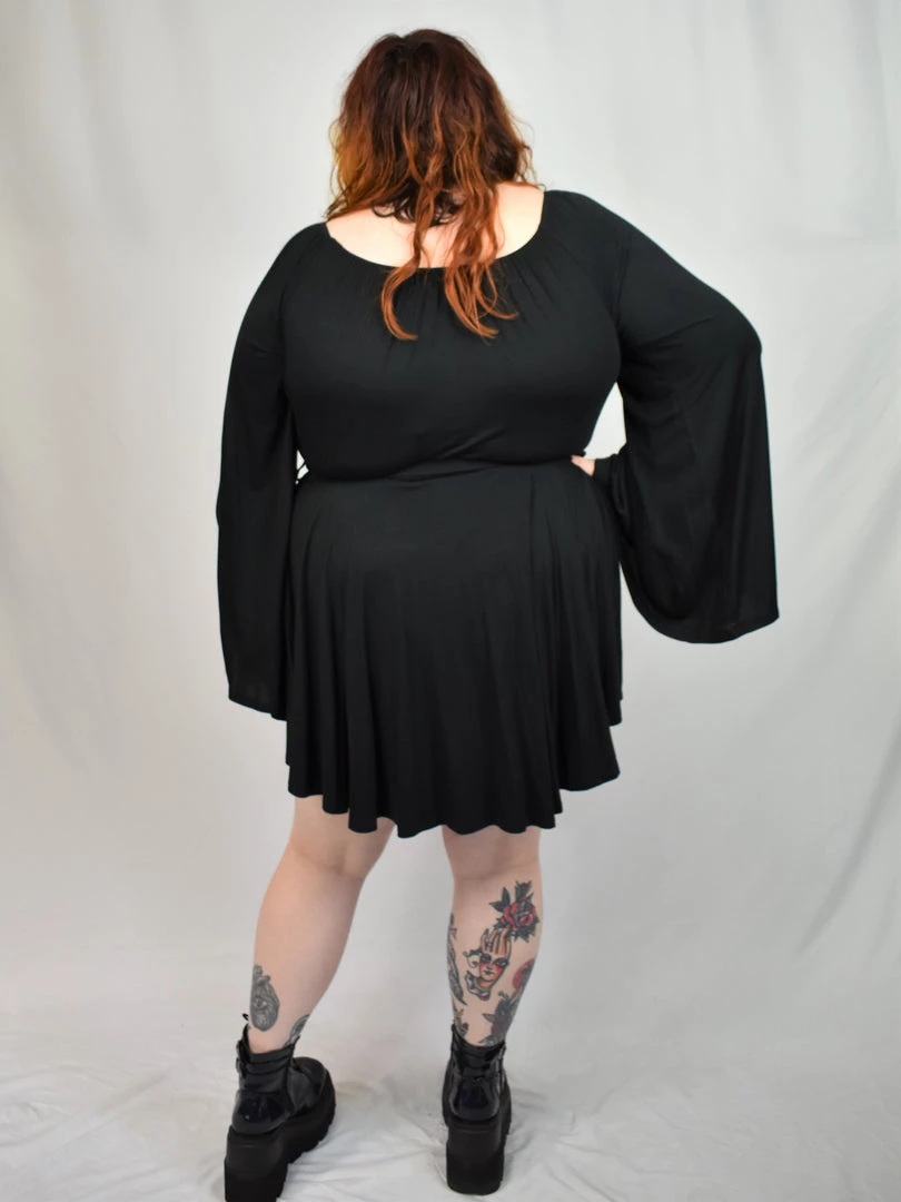 LIMITED RESTOCK! Annabelle Bell Sleeve Romper FOXBLOOD 9 LIMITED RESTOCK! Annabelle Bell Sleeve Romper FOXBLOOD