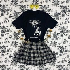 Bread And Water NEWEST ITEMS Lana Del Rey//Darkthrone T-shirt - BREAD & WATER PRINTSHOP