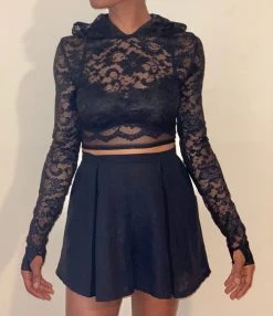 Reap What You Sew Consignment Black Coulotte Shorts- HANDMADE LOCALLY