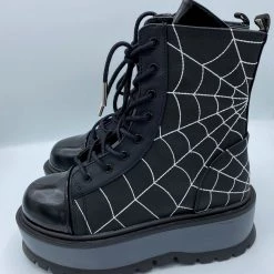 SHOES & BOOTS Lullaby Stomper Boot (Black) DEMONIA (ALMOST GONE!)