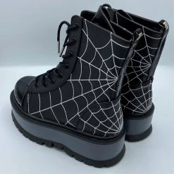 SHOES & BOOTS Lullaby Stomper Boot (Black) DEMONIA (ALMOST GONE!)