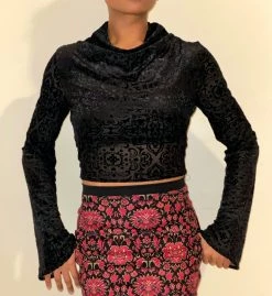 Reap What You Sew Consignment More Cowl Bell Please (Black) HANDMADE LOCALLY