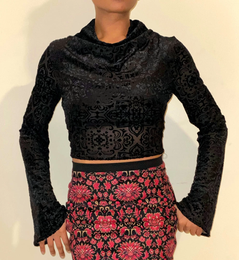 Reap What You Sew Consignment More Cowl Bell Please (Black) HANDMADE LOCALLY 3 Reap What You Sew Consignment More Cowl Bell Please (Black) HANDMADE LOCALLY