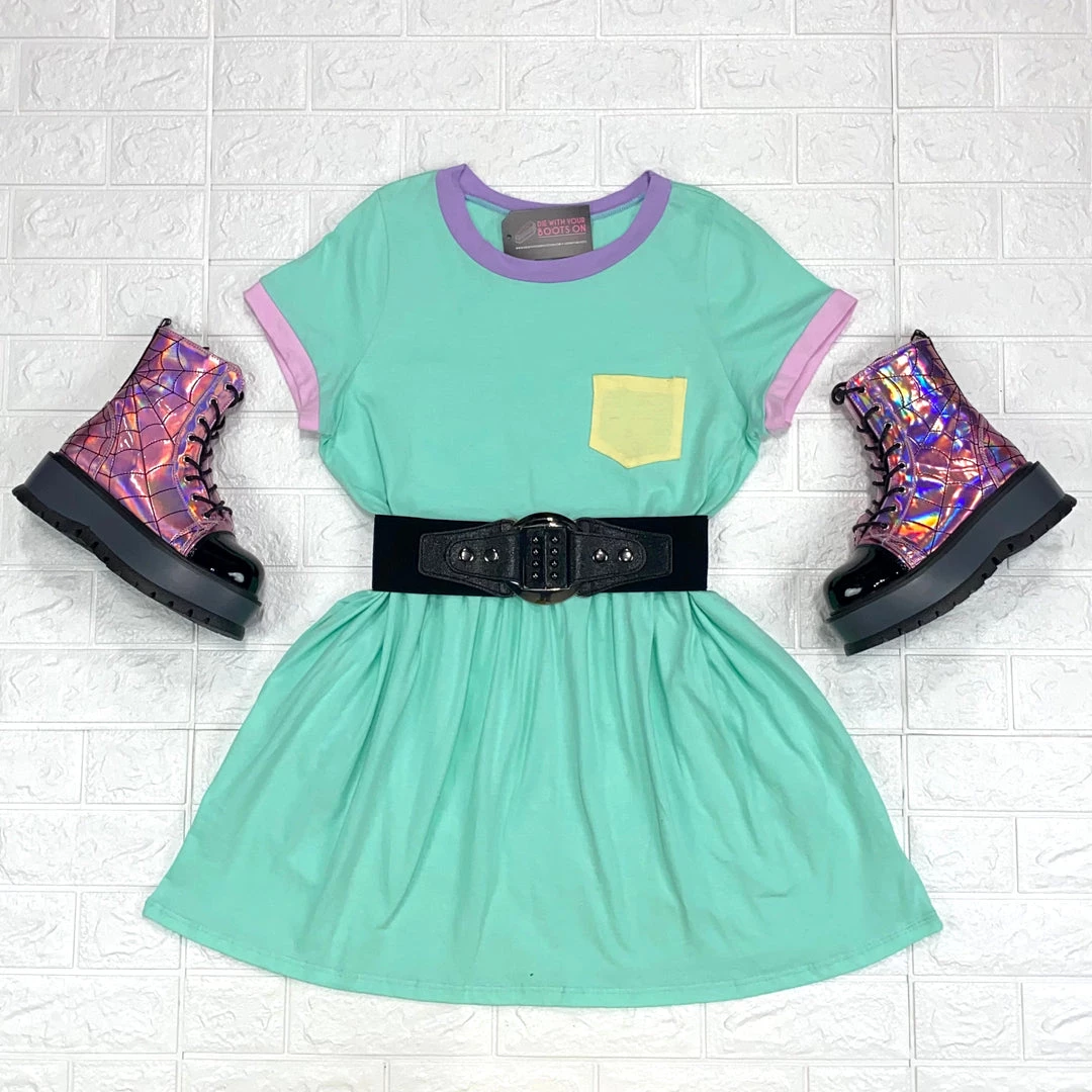 Cadoodle Dress (Mint) MY VIOLET (ONLY M, L, & 4X LEFT!) 3 Cadoodle Dress (Mint) MY VIOLET (ONLY M, L, & 4X LEFT!)