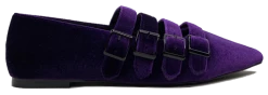 Strangecvlt CLEARANCE (Final Sale) Purple Velvet Coven Flat STRANGE CVLT 13 Strangecvlt CLEARANCE (Final Sale) Purple Velvet Coven Flat STRANGE CVLT