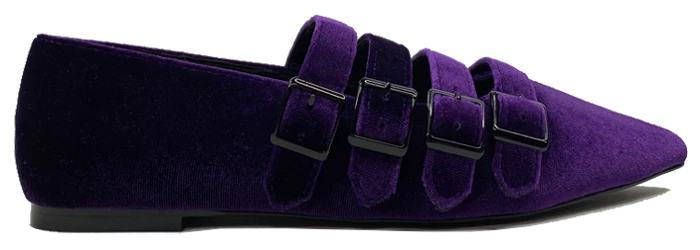 Strangecvlt CLEARANCE (Final Sale) Purple Velvet Coven Flat STRANGE CVLT 6 Strangecvlt CLEARANCE (Final Sale) Purple Velvet Coven Flat STRANGE CVLT