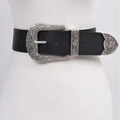 H & D Accessories Maybelle Big Victorian Buckle Belt BELTS