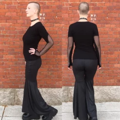 Skeleton Closet 13 Mesh Cut-Out Shirt W/ Thumb Holes (HANDMADE) SALE ITEMS