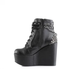 SHOES & BOOTS Poison Charms Platform Wedge DEMONIA (ALMOST GONE!)