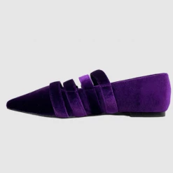 Strangecvlt CLEARANCE (Final Sale) Purple Velvet Coven Flat STRANGE CVLT 16 Strangecvlt CLEARANCE (Final Sale) Purple Velvet Coven Flat STRANGE CVLT
